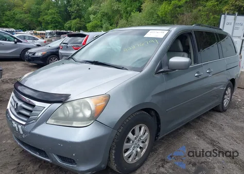 2010 Honda Odyssey Ex-L z USA, uszkodzony, nr VIN 5FNRL3H60AB085658